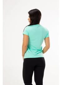 Camiseta Alpen Uv Dry Low Fem - Verde Piscina
