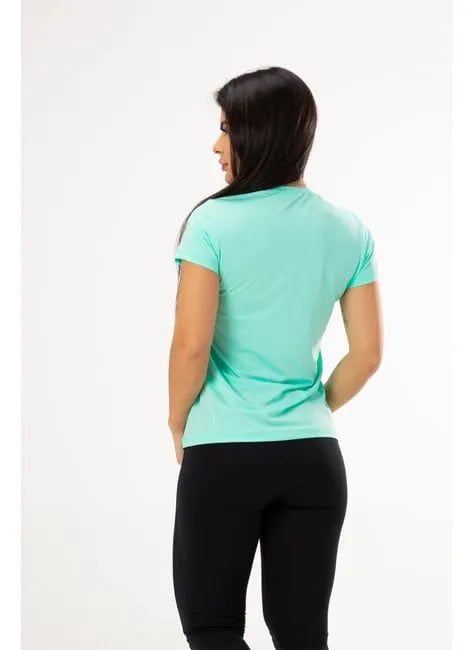 Camiseta Alpen Uv Dry Low Fem - Verde Piscina