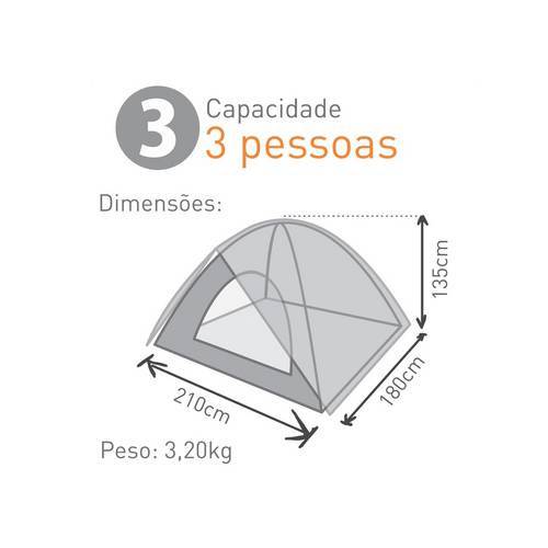 Barraca Guepardo Vnus Ultra 3 pessoas