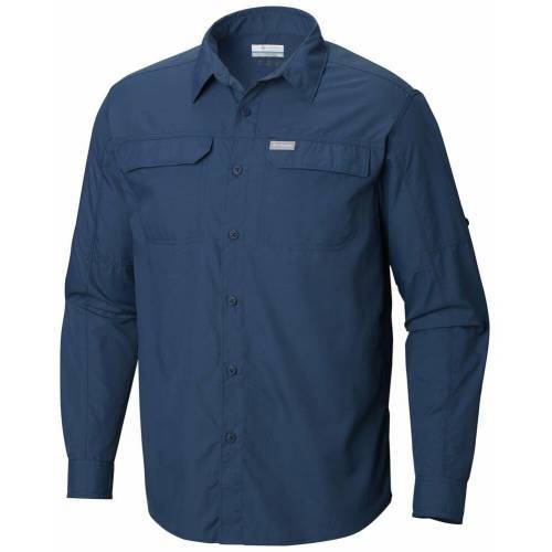 Camisa Columbia Silver Ridge 2.0 Long Sleeve Shirt Masc - Navy