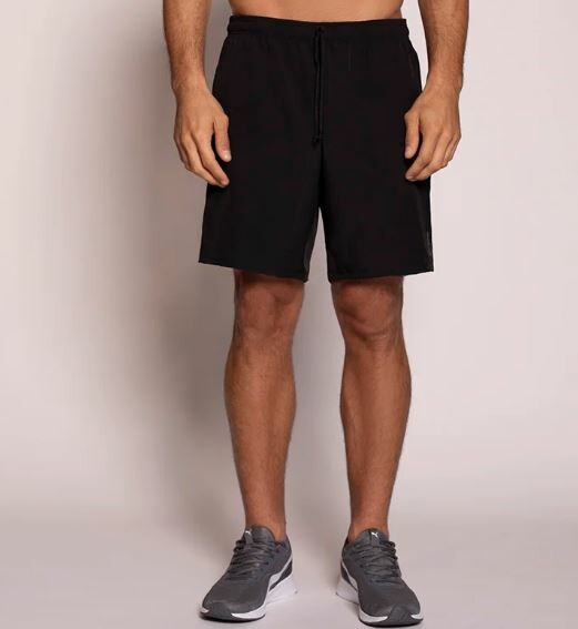 BERMUDA SELENE SPORT MASC - PRETO