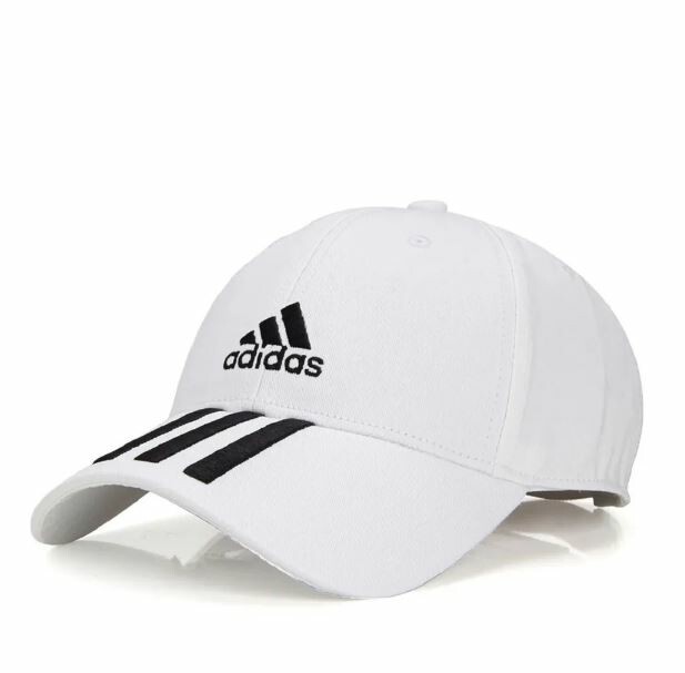 Bon Adidas Baseball 3 Listas - Branco