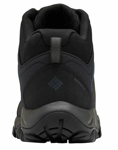 Bota Columbia Buxton Peak Mid Masc - Preto (Impermevel)
