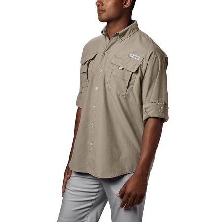 Camisa Columbia Bahama II LS Masc - Bege