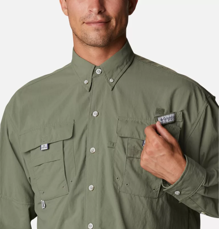 Camisa Columbia Bahama II LS Masc - Verde