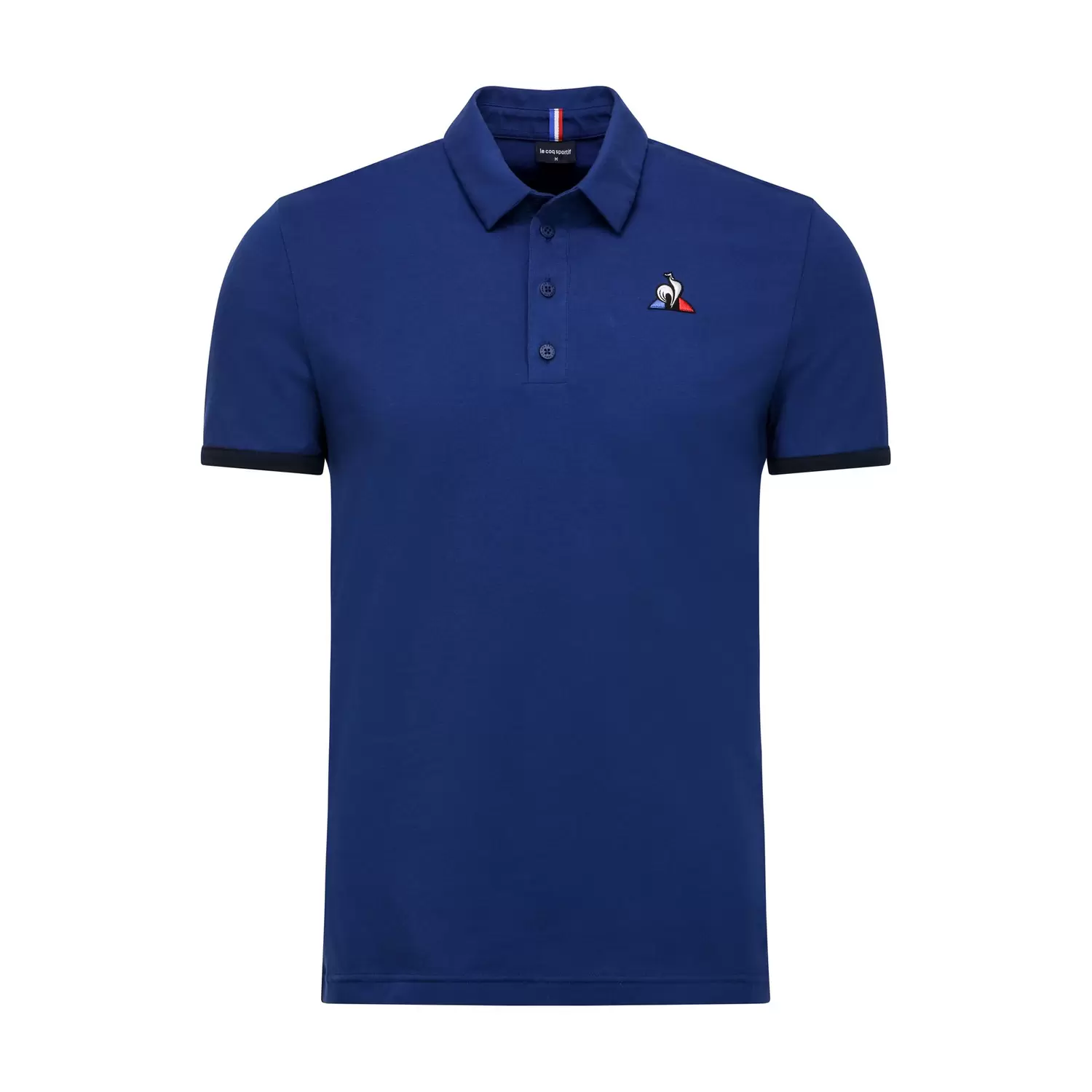 Camisa Polo Le Coq Sportif Bicolor N.1 Masc Azul