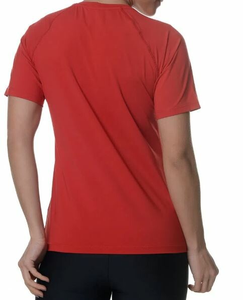 Camiseta Columbia Aurora MC - Vermelho