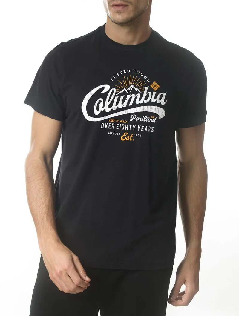 Camiseta Columbia Big C Branded Masc Preto
