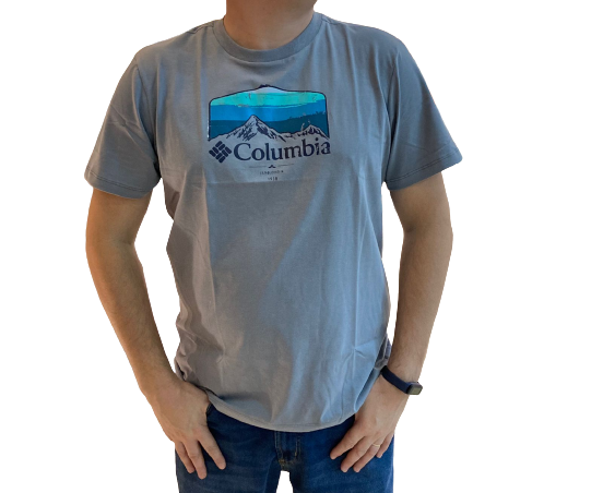 Camiseta Columbia Hikers Haven Masc - Cinza