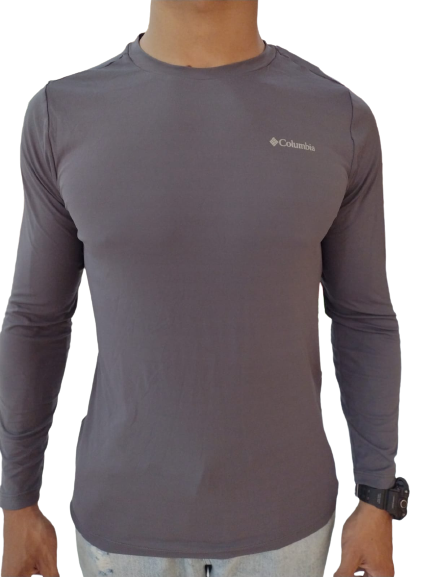 Camiseta Columbia Neblina ML Masc