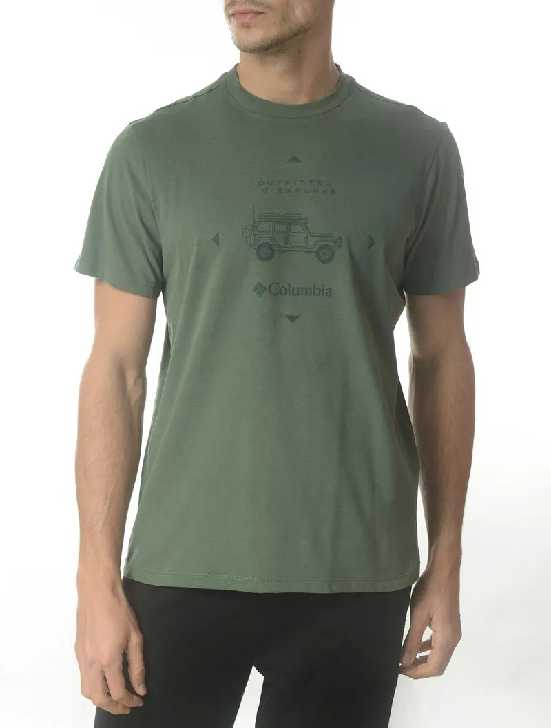 Camiseta Columbia Overlander Verde