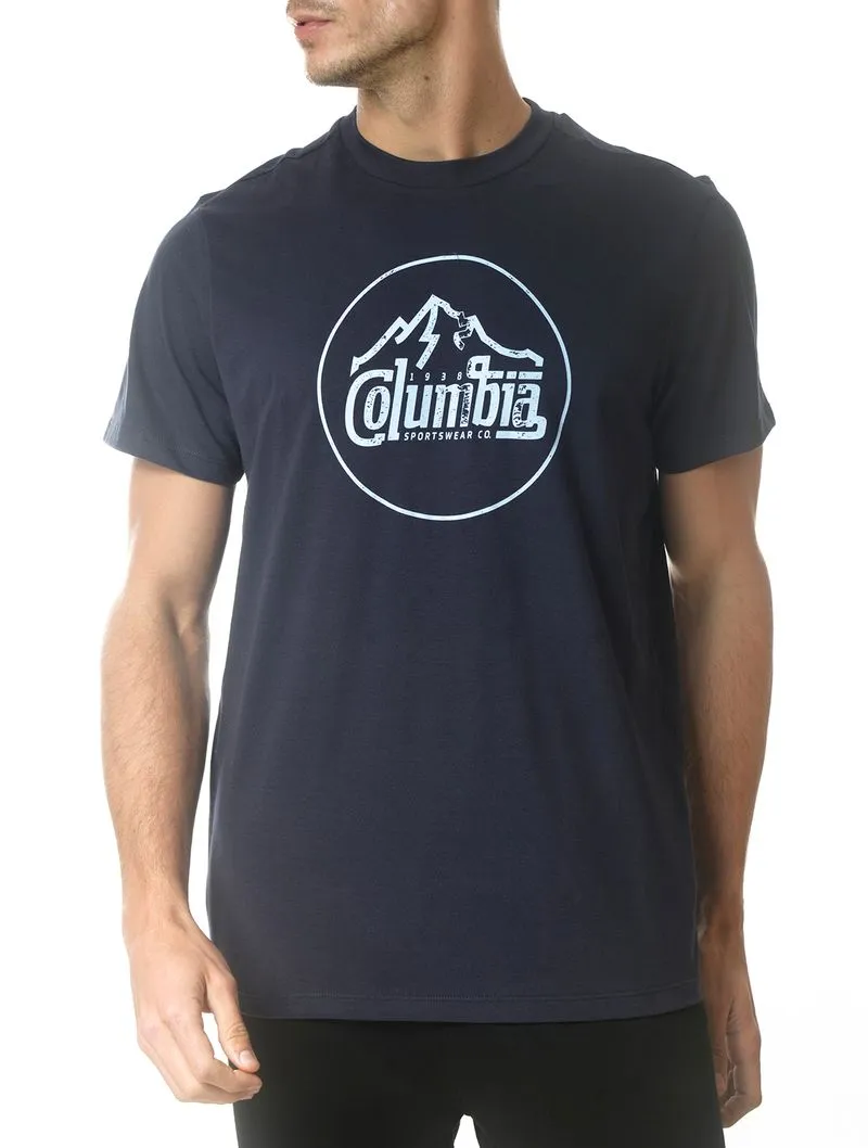 Camiseta Columbia Summit Seeker Retro Masc Marinho