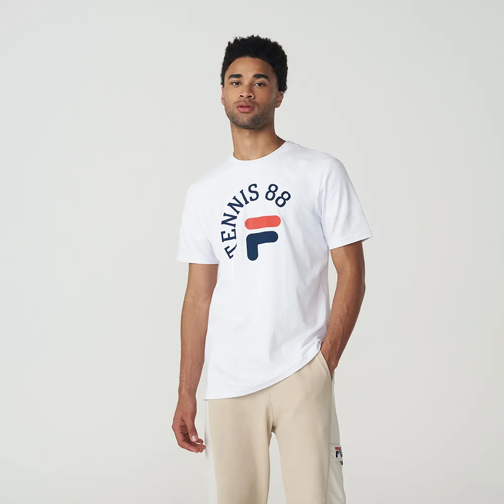 Camiseta Fila Comfort Tennis 88 MC Masc - Branco