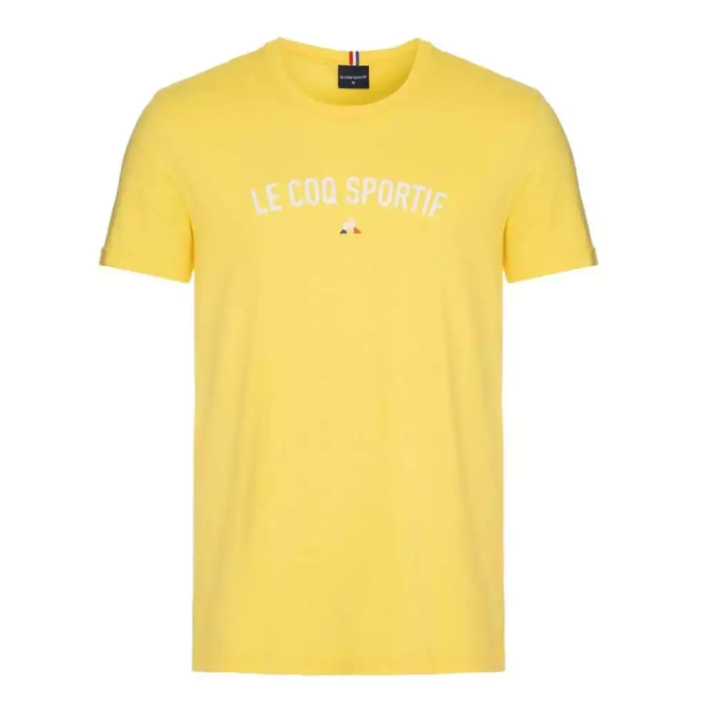 Camiseta Le Coq Sportif ESS TEE LET CURVE LEMON TD16498