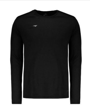 Camiseta Penalty Matis Ml Juvenil - Preto