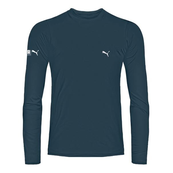 Camiseta Puma UV50+ ML Masc - Azul Petrleo