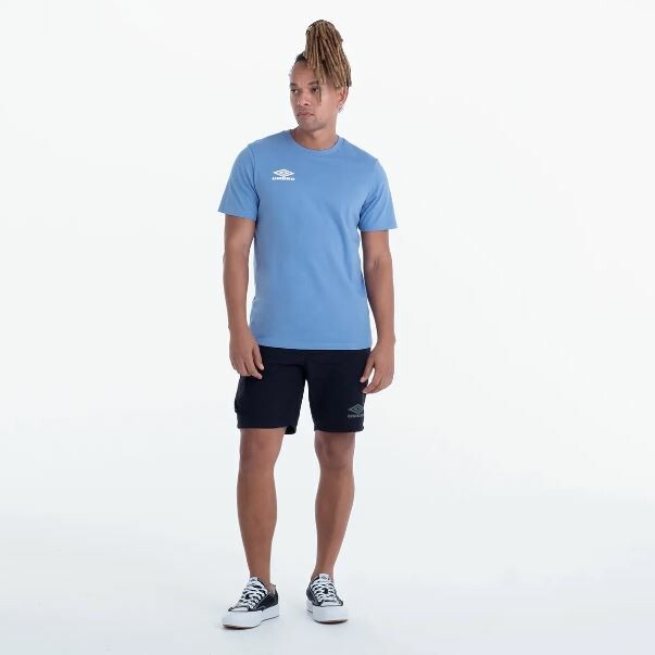 Camiseta Umbro Tradicional Diamond Masc - Azul Celeste