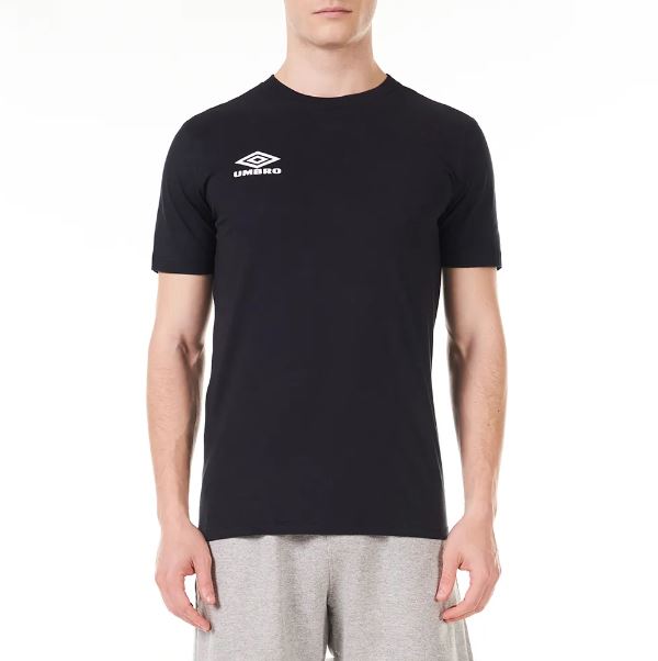 Camiseta Umbro Tradicional Diamond Masc - Preto