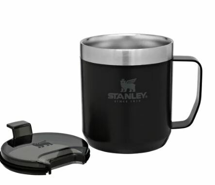 Caneca Mug Trmico Stanley Camp Mug 354ml - Preto