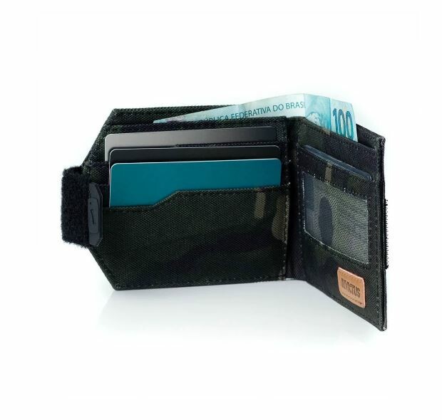 Carteira Invictus Apache - Warskin Black