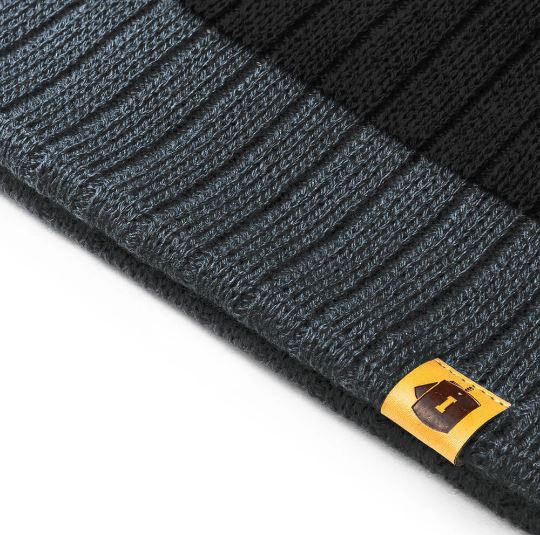 Gorro Invictus Alaska Mariner - Preto e Cinza