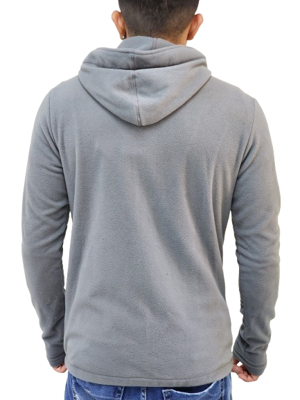 Jaqueta Alpen Fleece Thermo Zip Masc - Cinza Escuro