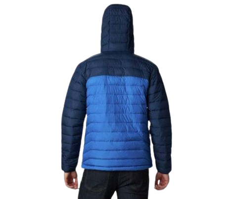 Jaqueta Columbia Powder Lite Hooded Masc - Azul/Marinho