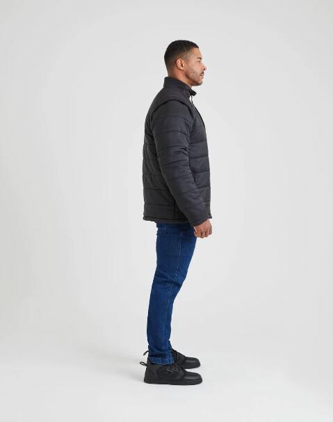 Jaqueta Invictus Puffer Warm Masc - Preto