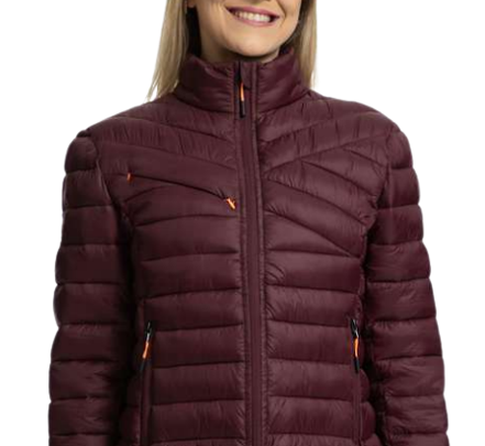 Jaqueta Jab Ultra Light Fem - Vinho