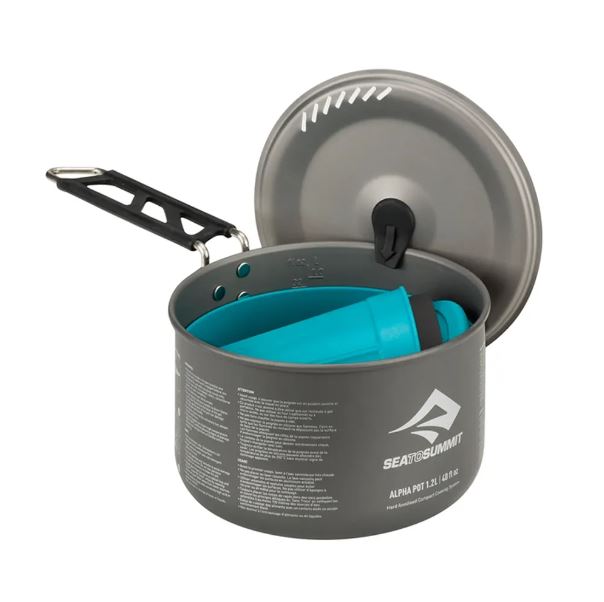 Kit Sea To Summit Alpha Pot Cookset 1.1 - Azul/Cinza