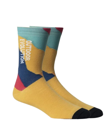 Meia Galapagos Geyser Casual - Amarela