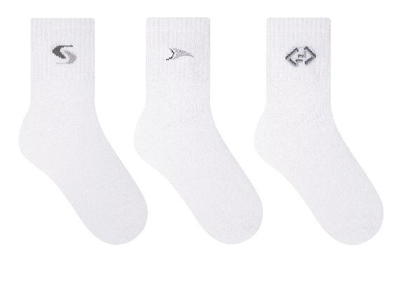 Meia Selene Esportiva Cano Curto Masc - 3 Pares 39-43
