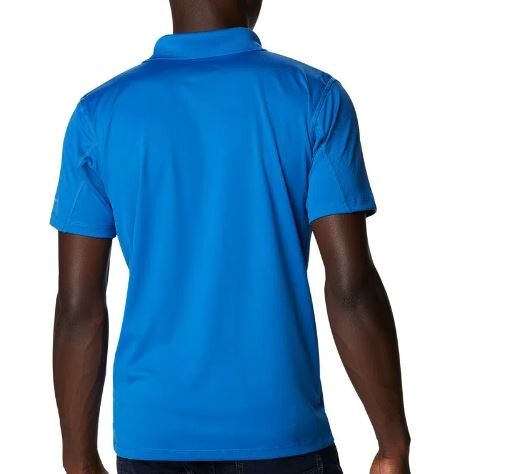 Camisa Polo Columbia Zero Rules Masc - Azul