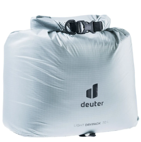 Saco estanque Deuter Light Drypack 20 litros cinza