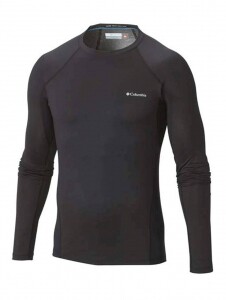 Blusa Columbia Heavyweight Stretch Long Sleeve Top Masc - Preto