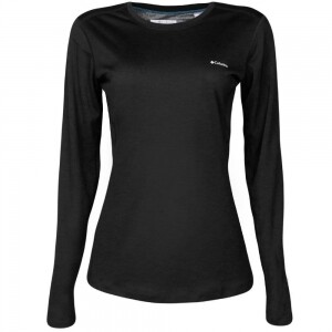 Blusa Columbia Midweight II Long Sleeve Top Fem - Preto M