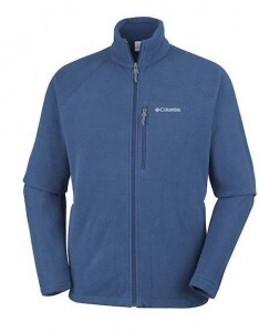 Jaqueta Columbia Fast Trek II Full Zip Fleece Masc - Azul Carbono