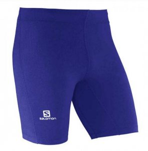 Short Salomon Sense Tight II Fem Azul