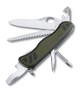 Canivete Victorinox New Soldier 10 Funes Verde Militar