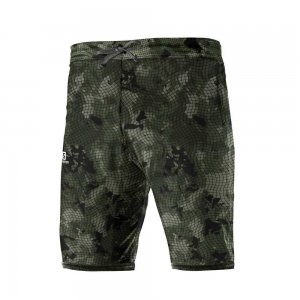 Bermuda Salomon Swop Fit Graphic Masc - Print Militar GG