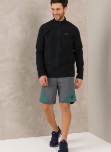 Bluso Fleece Sol Sports Comfort Masc - Preto