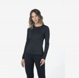 Blusa Trmica Solo Control Fem - Preto