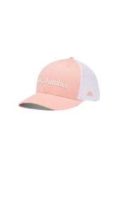 Bon Columbia Mesh Snap Back - Branco/Coral