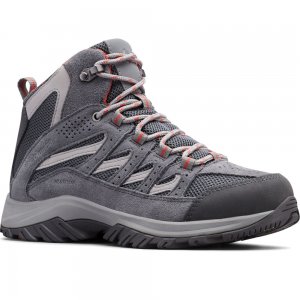 Bota Columbia Crestwood Mid WP Fem - Cinza (Impermevel)