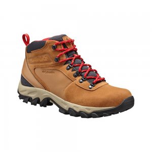 Bota Columbia Newton Ridge Plus II Suede WP Masc - Bronze (Impermevel)