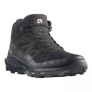 Bota Salomon Outpulse Mid Gtx Masc - Preto (Impermevel)