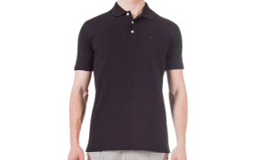 Camisa Polo Fila Select - Masc - Preto