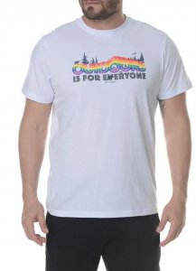 Camiseta Columbia All For Outdoor Pride Masc - Branco