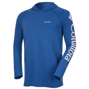 Camiseta Columbia Aurora ML C/Capuz Masc