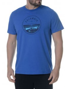 Camiseta Columbia Cycling Gear Masc - Azul